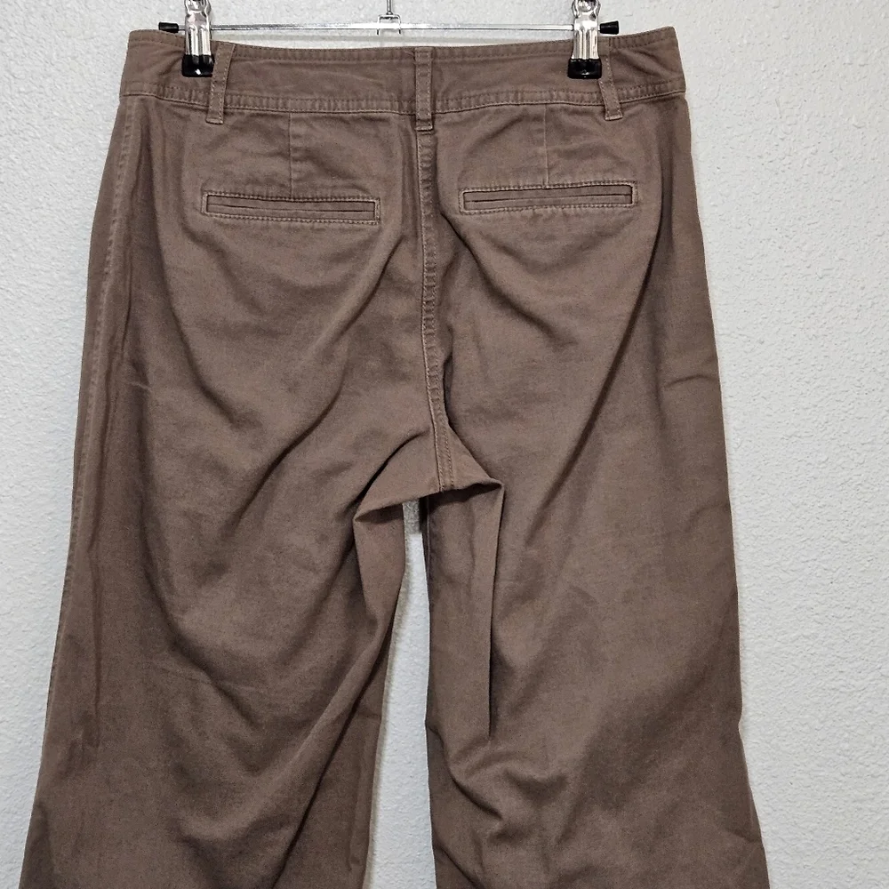 J Jill high rise wide leg pants size 4 cotton blend